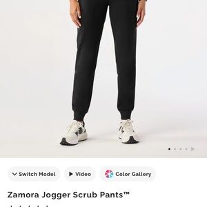 Figs Zamora Jogger Pants - Classic Black